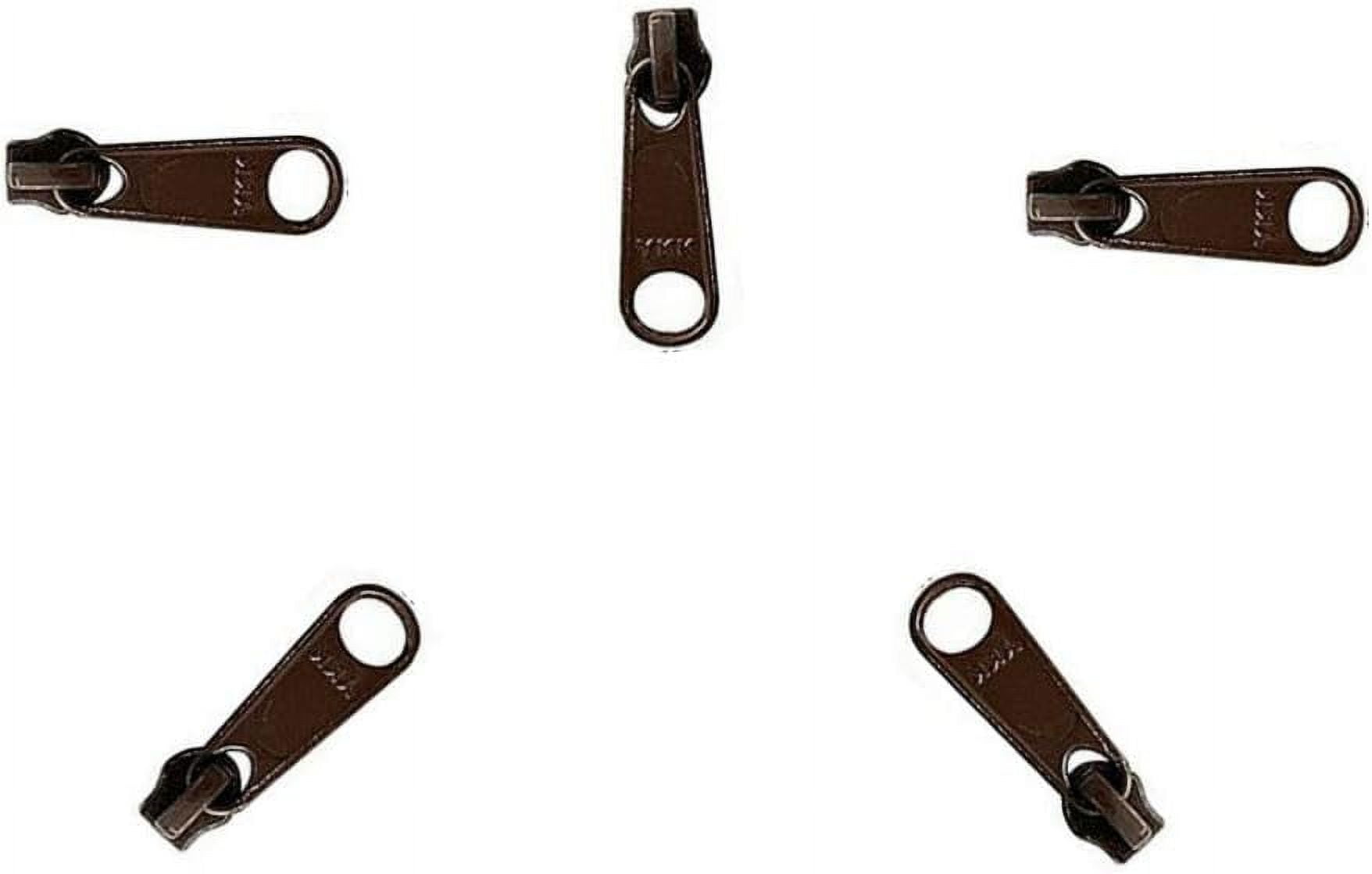 2pcs Zipper Repair - #4.5 YKK Long Pull Coil Sliders for Handbags