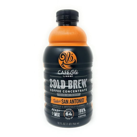 2pcs by H‑E‑B Taste Of San Antonio Cold Brew Concentrate - 32oz - cinnamon, chocolate & vanilla flavored