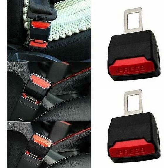 2pcs car seat belt clip extension connector car safety seat lock buckle seat belt clip extender seat belt converter accessorieswanan