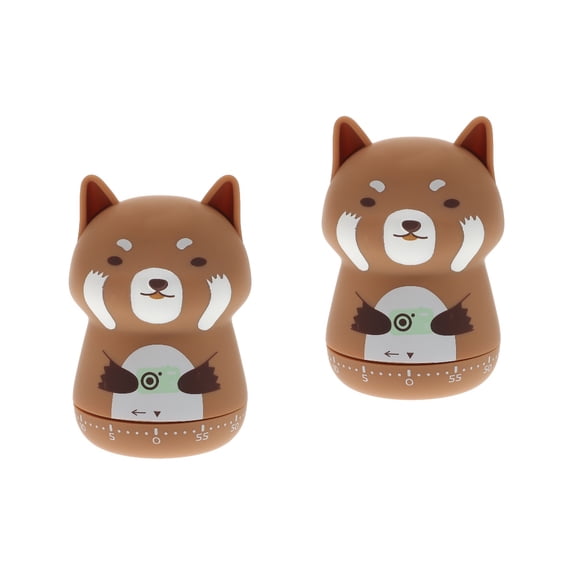 MERRYHAPY Merryhapy Assorted Color Animal-Shape Timer for Kitchen Cooking