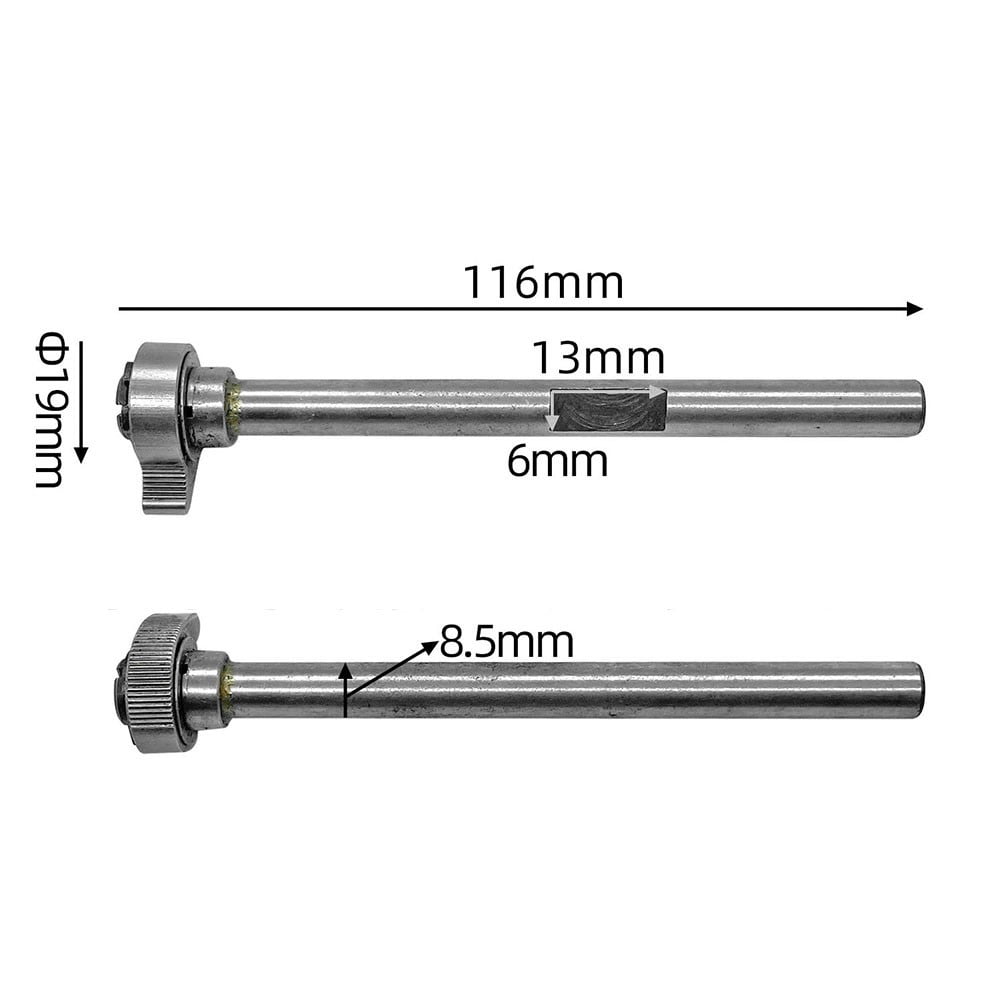 RichVibe Quick Chuck Assembly For Bosch Jig Saws & Recip Saws – Metal Shaft, 2-Pack For 4304, 4305, 4306, 4331D, 4334D & More