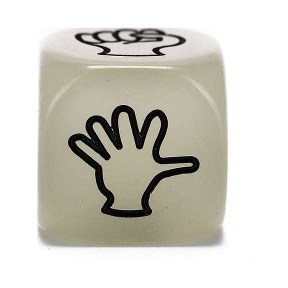 2pcs funny 2cm noctilucent dice drinking dice acrylic for game party bar HoPy WA