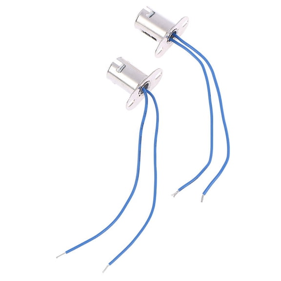 2pcs/lot 1157 BA15D LED Light Bulb Socket LED Bulb Holder Cable Wire Adap JV AL