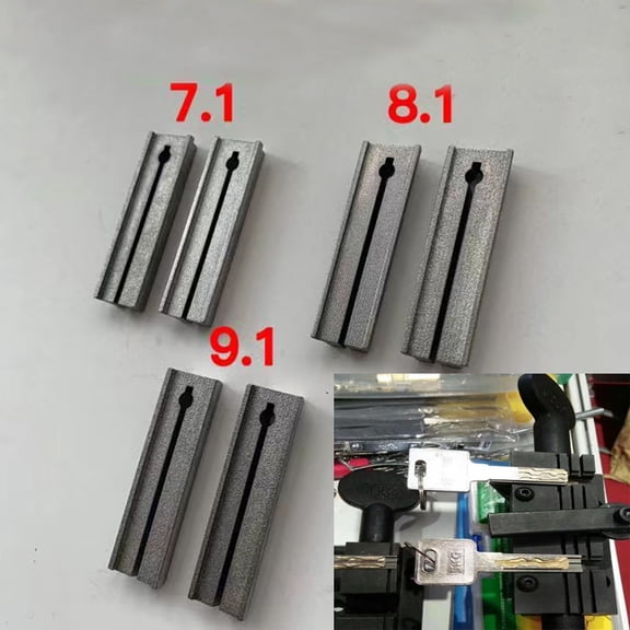 2pcs/lot 8.1MM HON66 Car Key Collet Chuck for Milling, Exterior Cutting, Copying, Machine Fixing