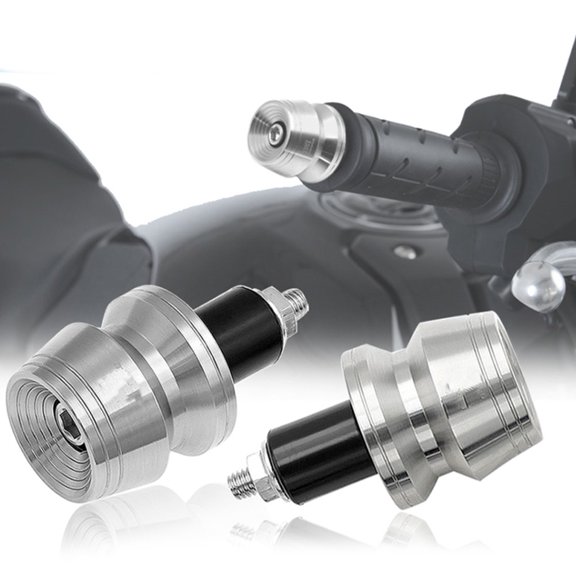 2pcs motorcycle stainless steel solid handlebar anti-fall block