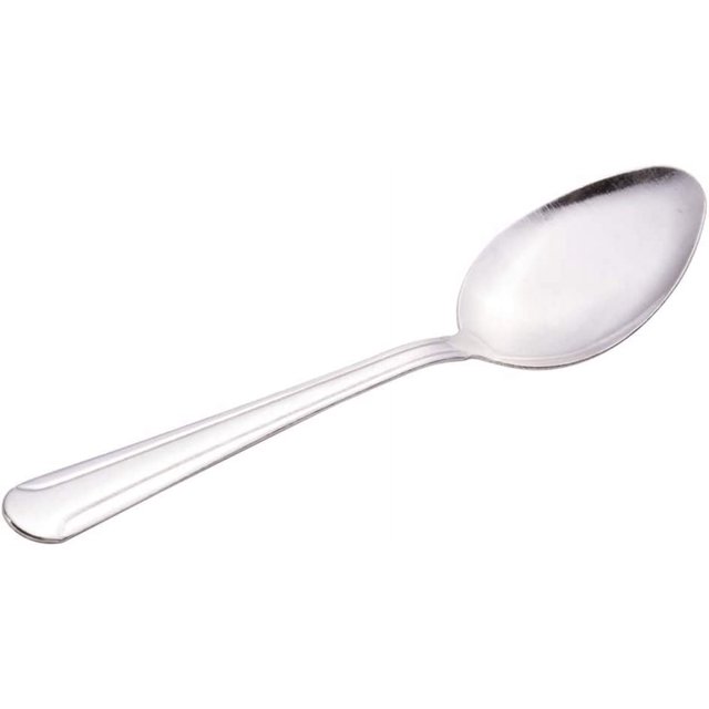 2pcs of 12) Dinner Spoons, Medium Weight 18/0 Stainless Steel 7 3/4