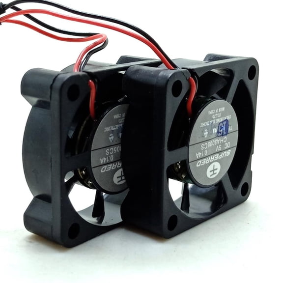 2pcs/pair Dual Fan 3cm 30mm Mini Fans 3010 DC 5V ball mute fan CHA3005CS TV set top box router UAV mini cooling fan
