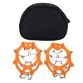 2pcs/set 12 Tooth Mountaineering Crampons Wearproof Anti Skid Snow