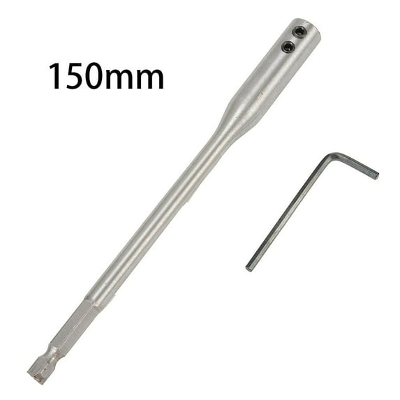 2pcs/set Drill Bit Extension Bar 150mm 300mm Hex Shank Extender Wrench Kit Tool