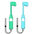 thumbnail image 1 of 2pcs/set Golf Clubs for Switch Joycon with Hand Strap for Mario Golf Super Rush, 1 of 10