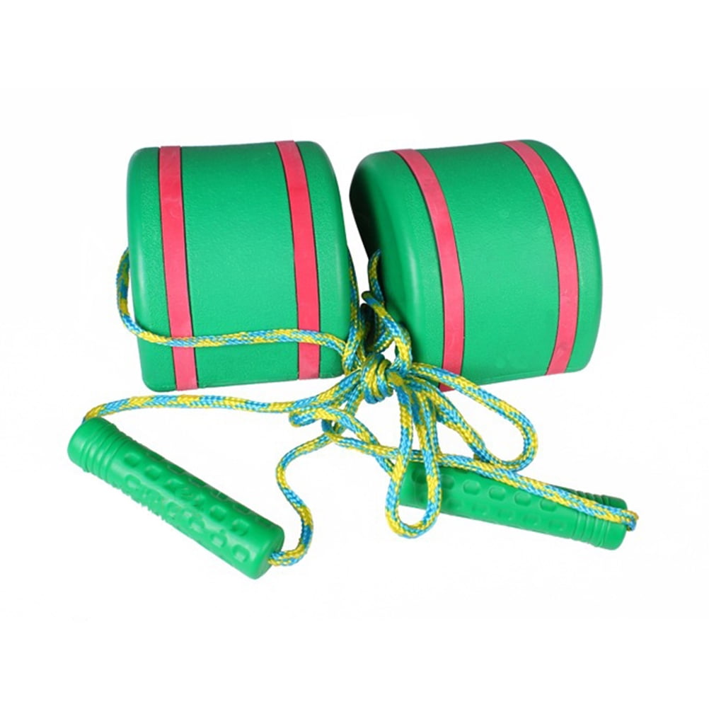 2pcs/set Jumping Stilts Walk Stilt Jump Outdoor Fun Sports Toy for Kids