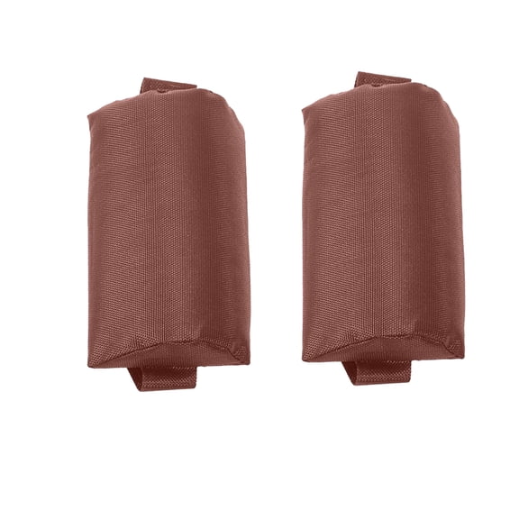 2pcs/set Recliner Headrest Pillows Chairs - Brown