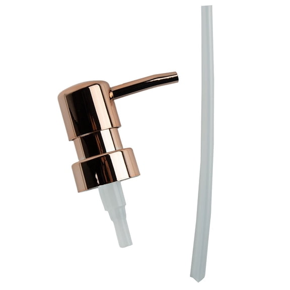 2pcs/set Round Head ABS Pump Head 28 Thread Bath Bottle Press Nozzle For Makeup, Shampoo, Bath Washing Products Accessories
