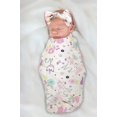 2pcs/set of newborn baby fashion swaddle blanket printing baby newborn