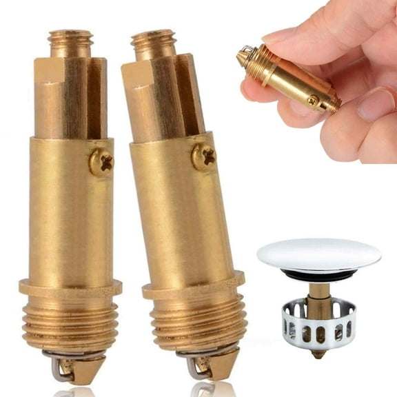 2pcs washbasin drain pop-up rod-28mm