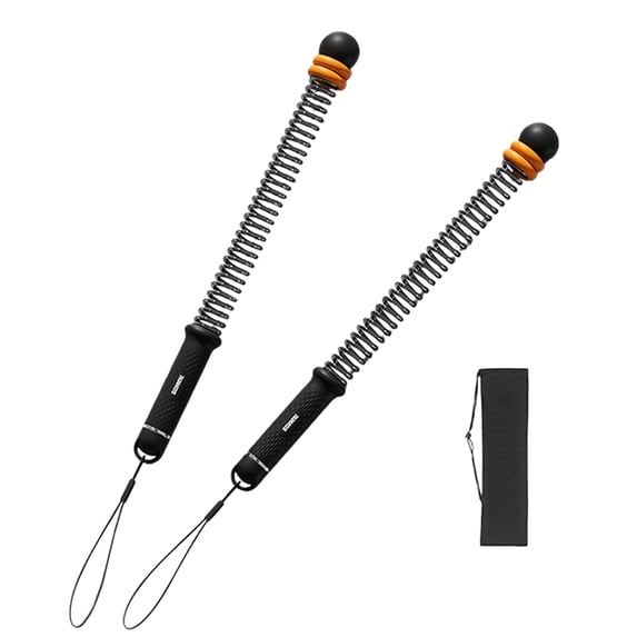 2pcsCordless Battle Rope Nonslip Portable Workout Rope Replacement Spring Gym Ropes For strength And Muscle Development