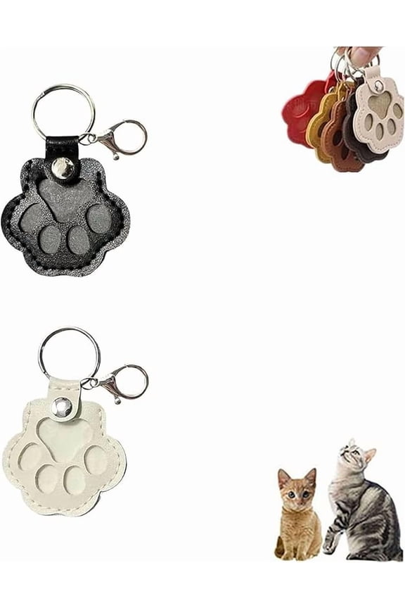 2pcsPet Hair Storage Keychain for Dog Cat, Pets Hair Storage Collector, Pet Fur Memory Charm for Dog Cat
