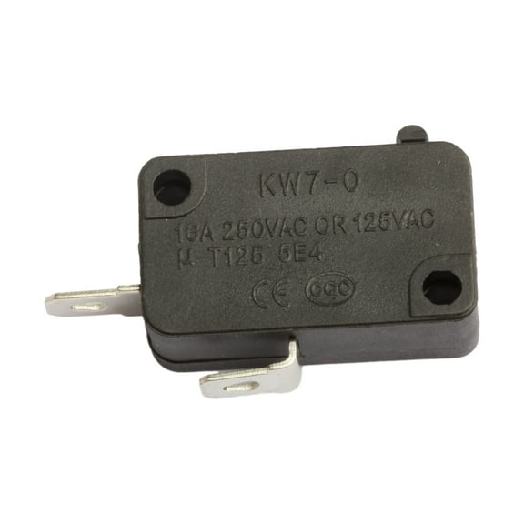 2pieces KW7-0 16A 125V/250V 2Pin Microswitches Air Fryer Microwave Oven Micro Switch