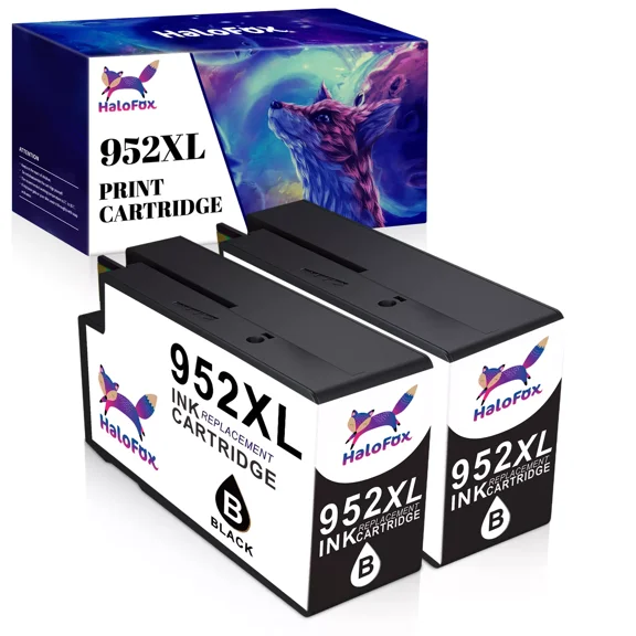2pk 952XL Ink Cartridge Replacement for Officejet PRO 7730 8218 8702 8710