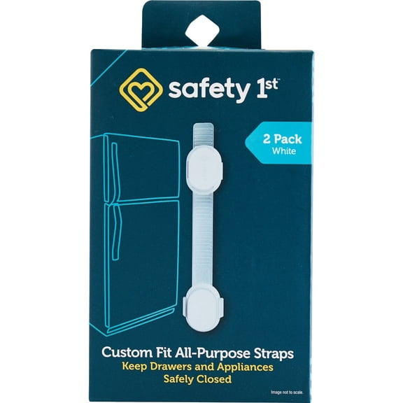 Safety 1st 2pk All Purpose Strap  Residential Use, Standard Application