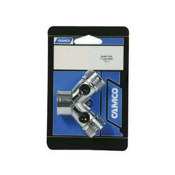 2pk Camco 20113 Y-Shut Off Valve RV Each, Metal