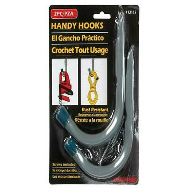 2pk Crawford 13112 Handy Hooks Storage Hook 4 Cd 2