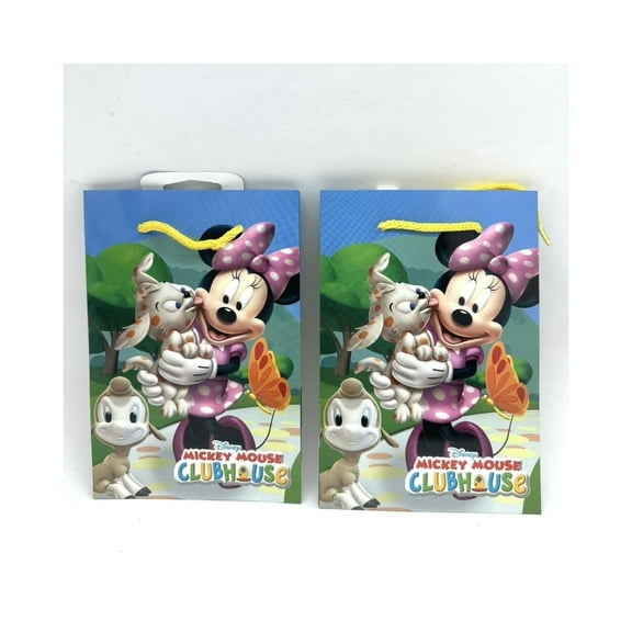 2pk Disney Minnie Mouse gift bags