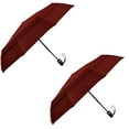 thumbnail image 1 of 2pk EEZ-Y Windproof Golf Umbrellas, Large 58" Canopy, Automatic Open Button, Sturdy Lightweight, 1 of 1