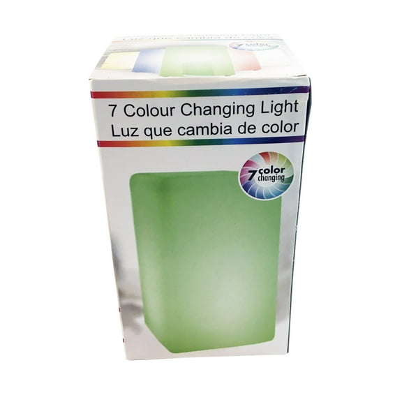 2pk Home LED 7 Color Changing Mood Lamp Ambiance Light Home Decor