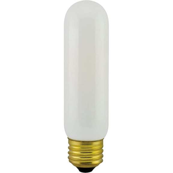 2pk LED T10 120V 5W, Frosted, dimmable,for Piano Light/Banker Light, 40W incandiscent Equivalent, Completely Traditional T10 Shape Glass Bulb