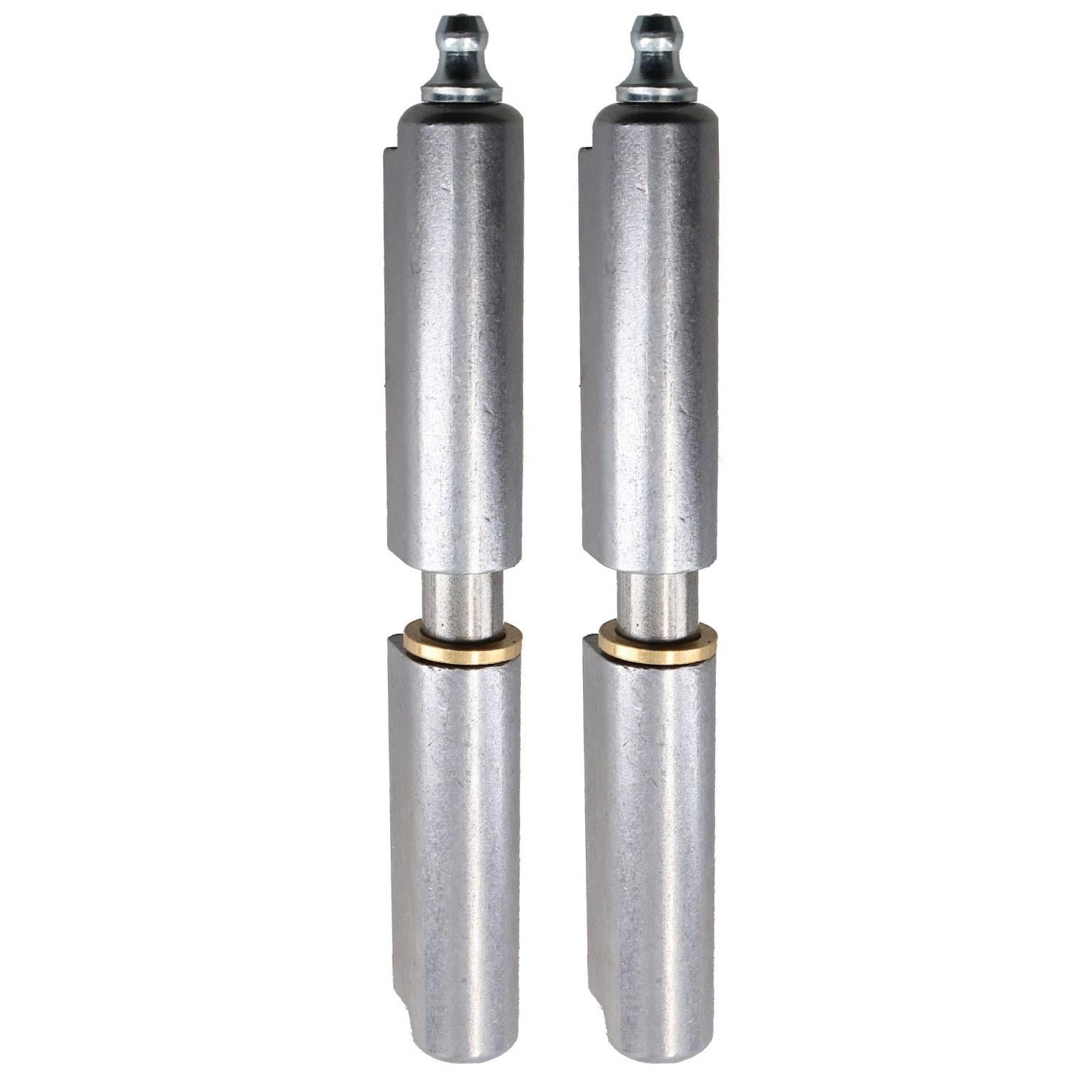 2pk Lift Off Bullet Hinge Weld On with Grease Nipple 16x120mm Heavy