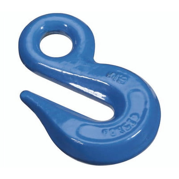 2pk National Hardware N177-303 Eye Grab Hook 5/16 Inch Blue Forged Steel