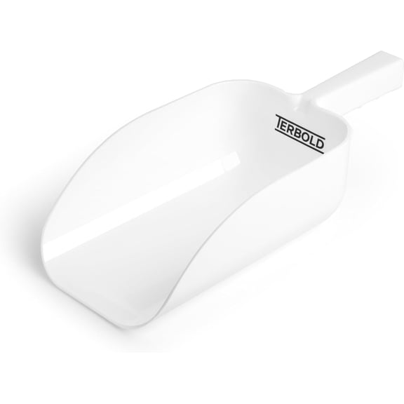 2pk Plastic Ice Scoop 64oz | Large Utility Plastic Hand Scooper | BPA Free for Foodservice Dry Goods Commercial Ice Machine