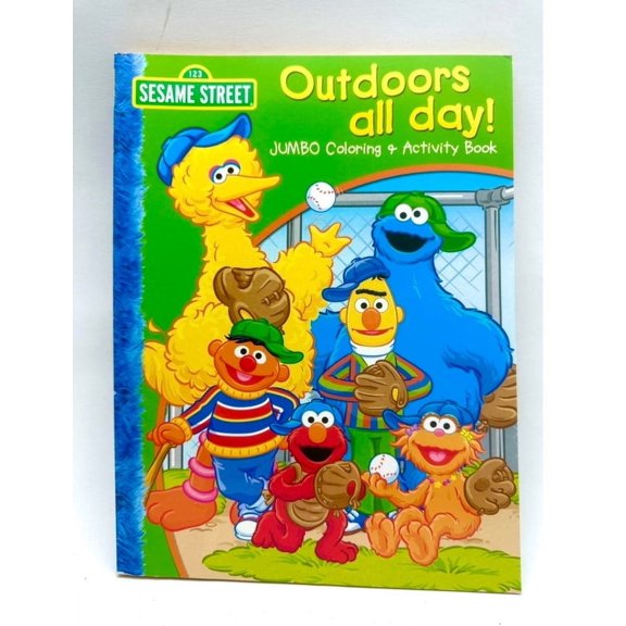 2pk Sesame Street Coloring and Activity Books (astd)