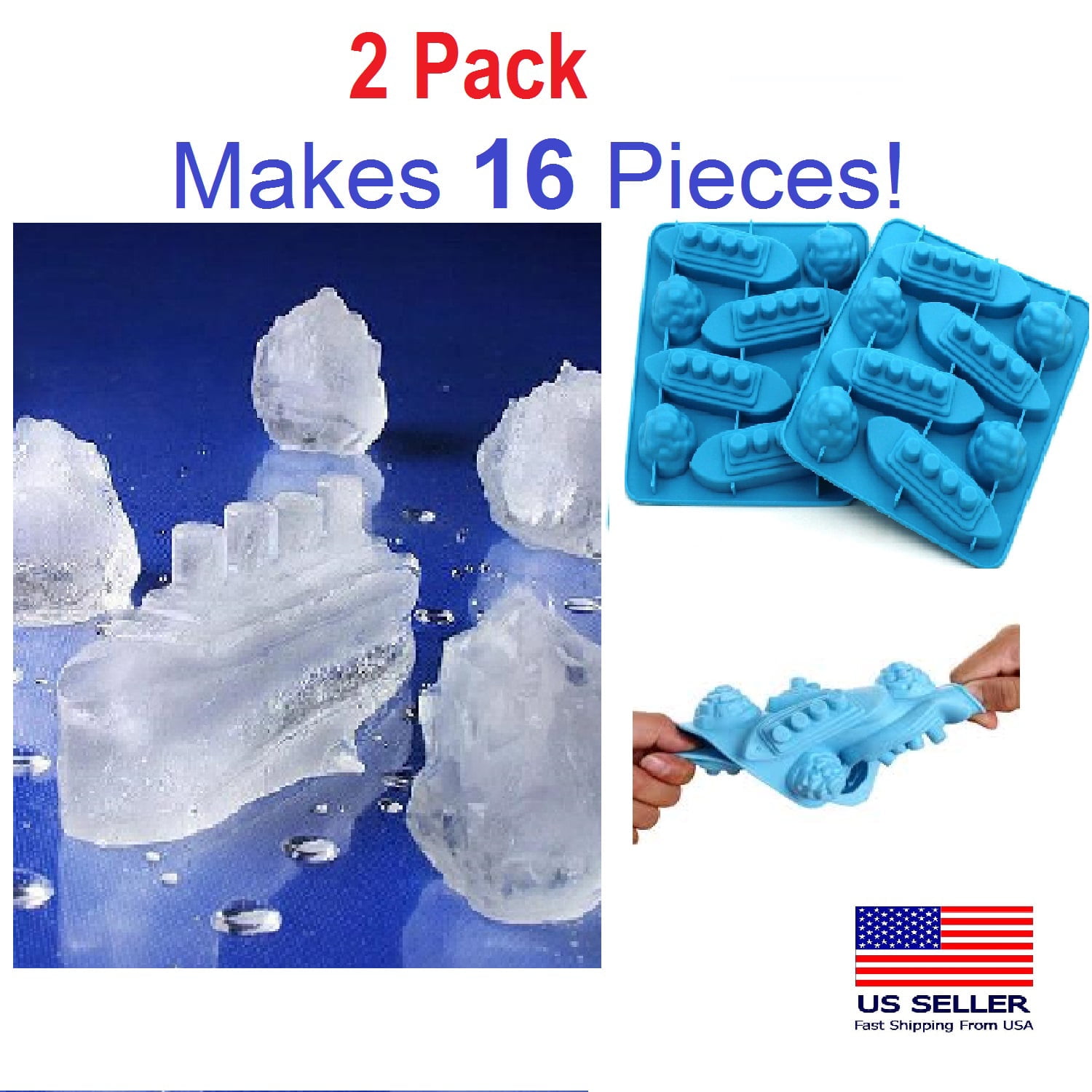 Boat ice cube sale tray