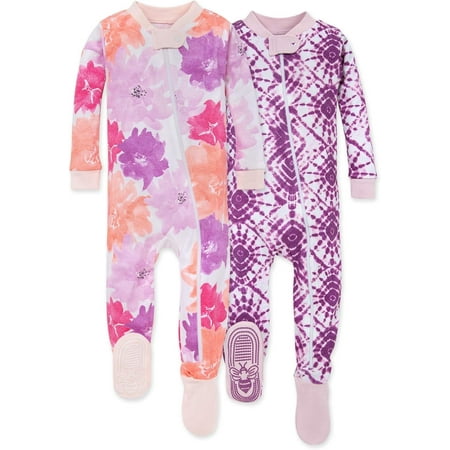 2pk Watercolor Spring Sleeper - Dawn - 24 Months