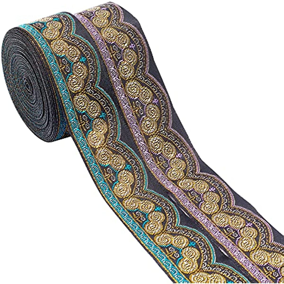 USA Print Ribbon Trim Wide Brim