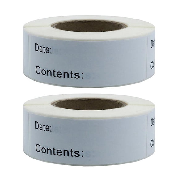 2rolls English Record Date Paste
