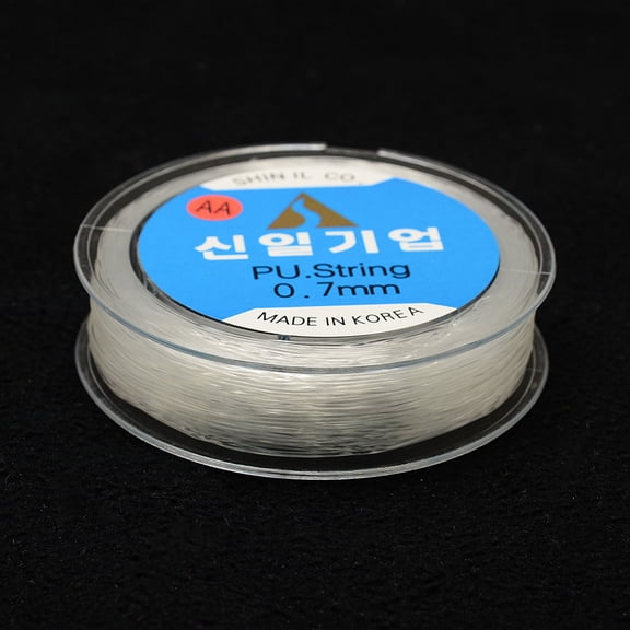 2rolls Korean Elastic Thread Clear 0.5mm 98.42 yards(90m)/roll