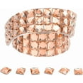 thumbnail image 1 of 2rolls Self-adhesive Rhinestone Mosaic Tape Light Colorado Topaz Square: 10x10mm 30x3.6mm 0.9M/roll, 1 of 7