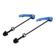 thumbnail image 1 of 2s Alloy Front Rear Bike Wheel Release Axle Skewers Blue, 1 of 6