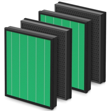 2set 400/400S Replacement Filter for Coway AIRMEGA Max2 400 400S 400(G) 400S(G) Air Purifier,AP-2015-FP