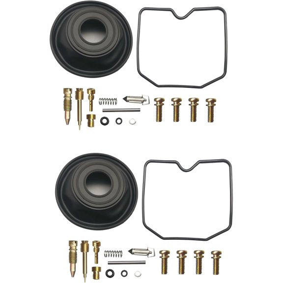 2set Carburetor repair kit Plunger diaphragm for Kawasaki EL250 1988-1990 EL 250