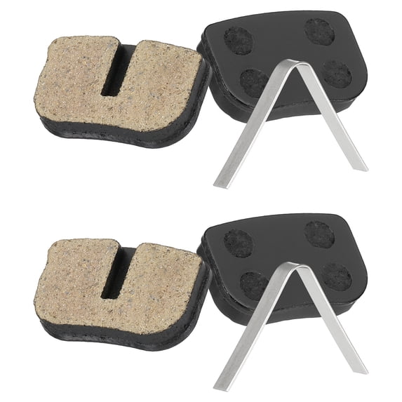 2set Disc Brake Pad 0.85" Semi-Metallic Bike Brake Pads for BB7 M355 M446 M640 Mountain Road Bikes, Black