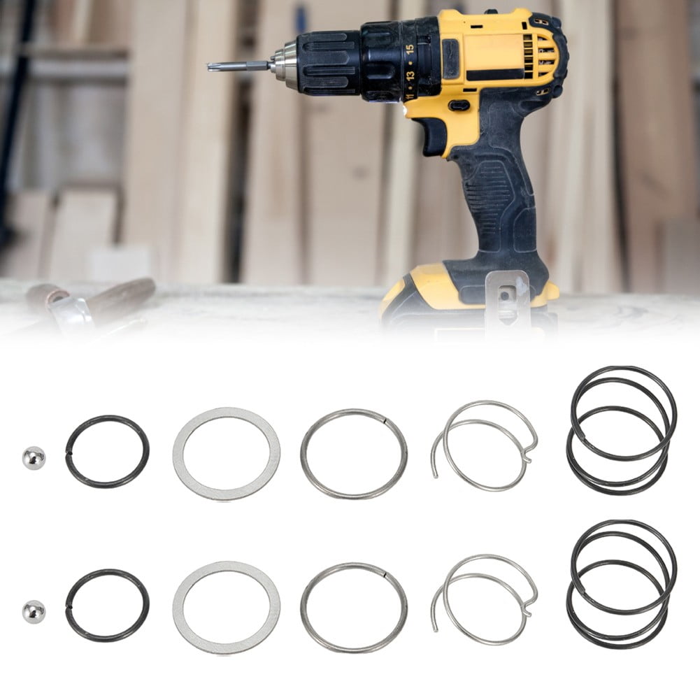 2set Impact Driver Bit Holder Chuck Repair SPRING + BALL STEEL-DCF885 DCF886 Kit