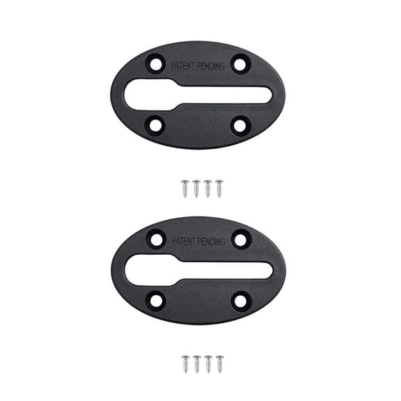 2set Kayak Low Profile Track Replacement Slide Track Rails Bracket Kayak Accessories Mount Track Easy to Install