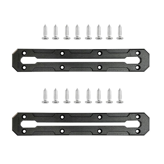 2set Kayak Slide Track Rails Bracket Expandable Low Profile Track Mount Rails Track for Fishing Rod Holder Enduring