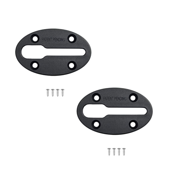 2set Kayak Low Profile Track Slide Track Rails Bracket Expandable Low Profile Track for Fishing Rod Holder Enduring