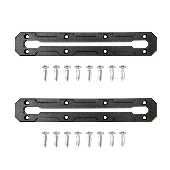 2set Kayak Low Profile Track Slide Track Rails Bracket Expandable Low Profile Track for Fishing Rod Holder Enduring