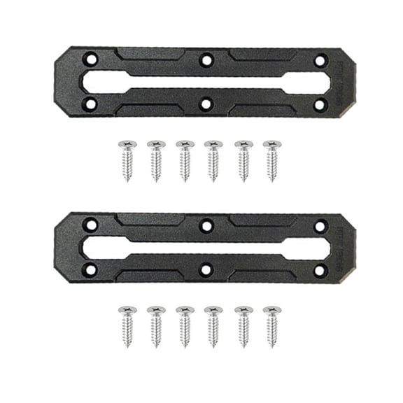2set Kayak Slide Track Rails Bracket Expandable Low Profile Track Mount Rails Track for Fishing Rod Holder Enduring